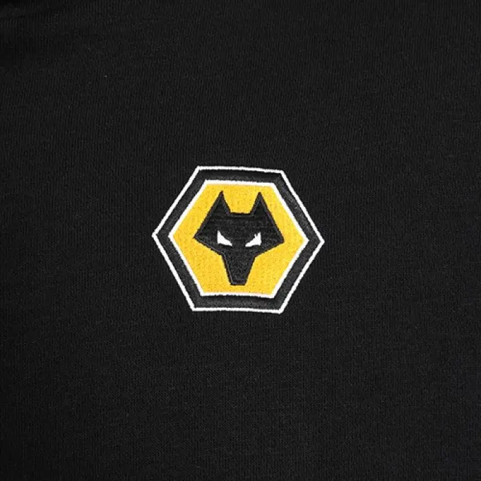 Wolverhampton Wanderers Kits Shop | Essentials Hoodie – Black Wolves Jerseys and Gear
